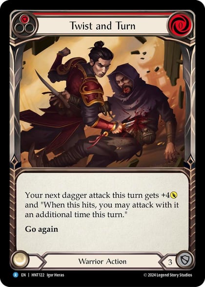 Twist and Turn (Red), The Hunted HNT122