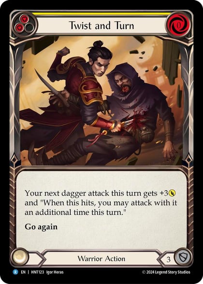 Twist and Turn (Yellow), The Hunted HNT123
