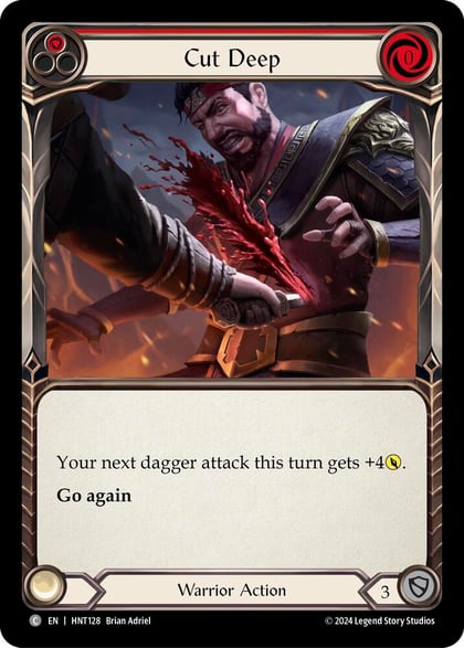 Cut Deep (Red), The Hunted HNT128