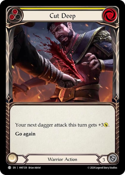 Cut Deep (Yellow), The Hunted HNT129