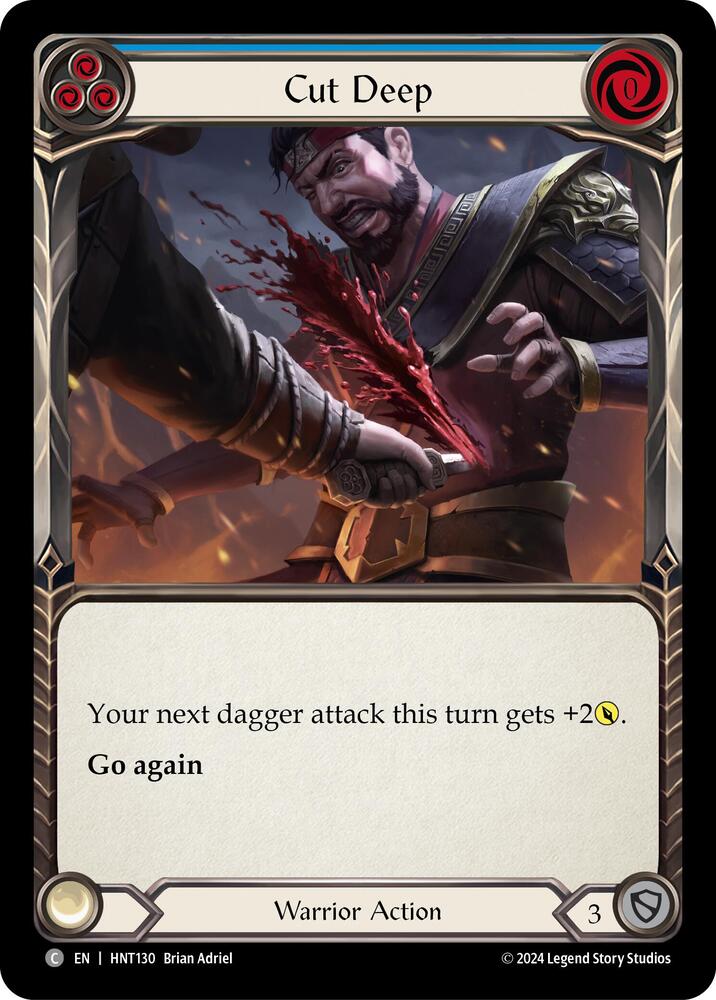 Cut Deep (Blue), The Hunted HNT130