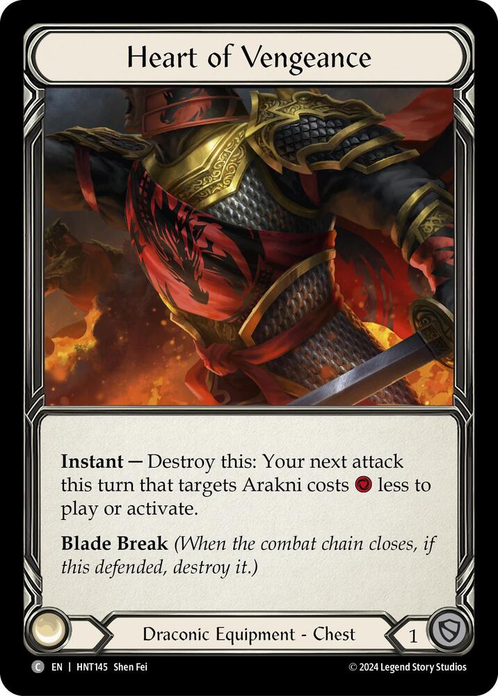 Heart of Vengeance, The Hunted HNT145
