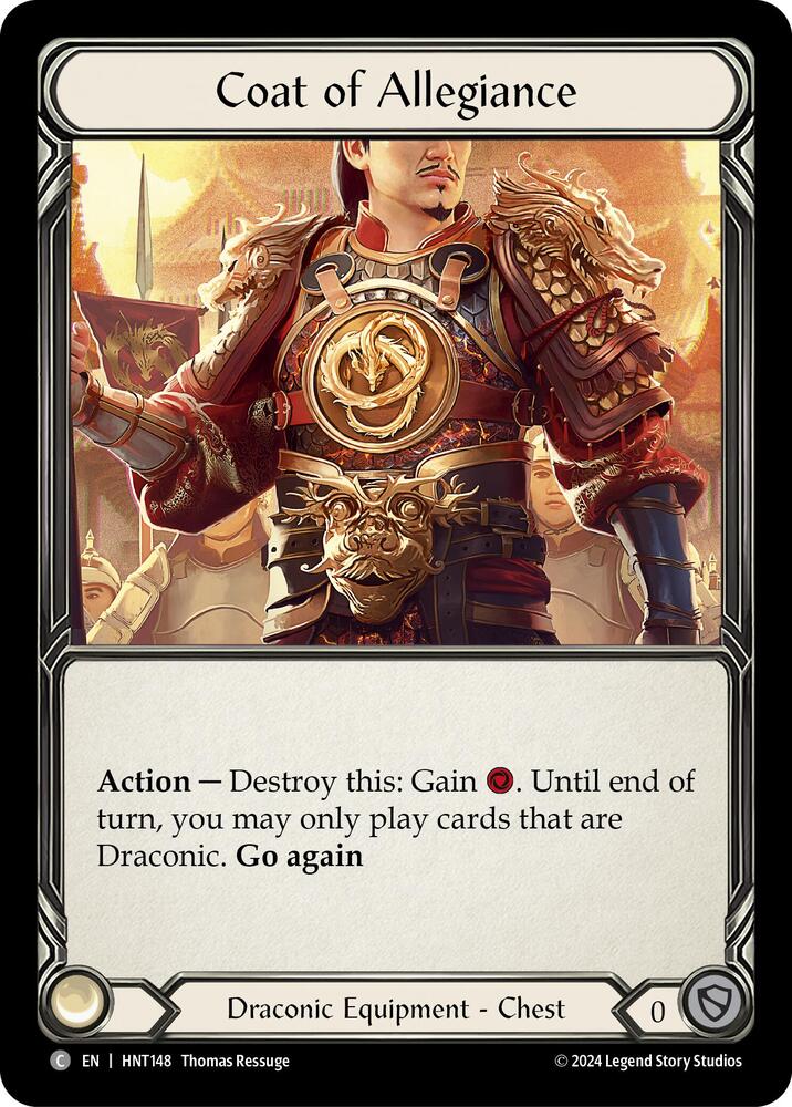 Coat of Allegiance, The Hunted HNT148