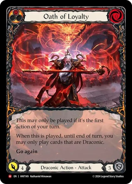 Oath of Loyalty (Extended Art), The Hunted HNT149
