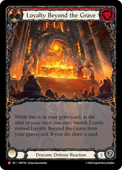 Loyalty Beyond the Grave (Extended Art), The Hunted HNT150
