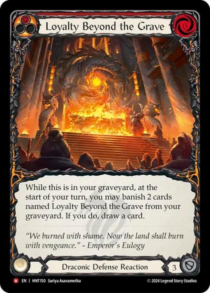 Loyalty Beyond the Grave, The Hunted HNT150