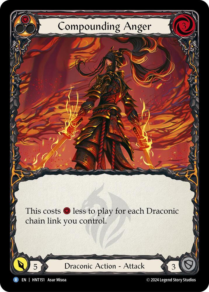 Compounding Anger (Red), The Hunted HNT151