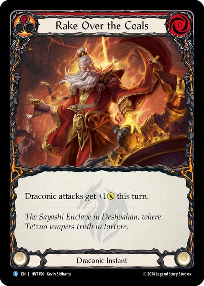 Rake Over the Coals (Red), The Hunted HNT156