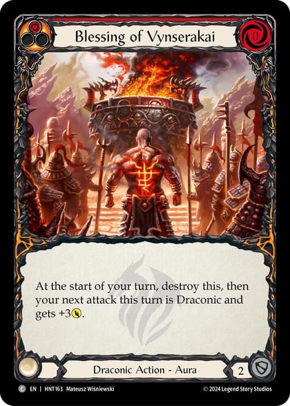 Blessing of Vynserakai (Red), The Hunted HNT163