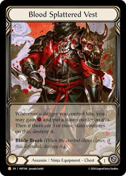 Blood Splattered Vest (Extended Art), The Hunted HNT168