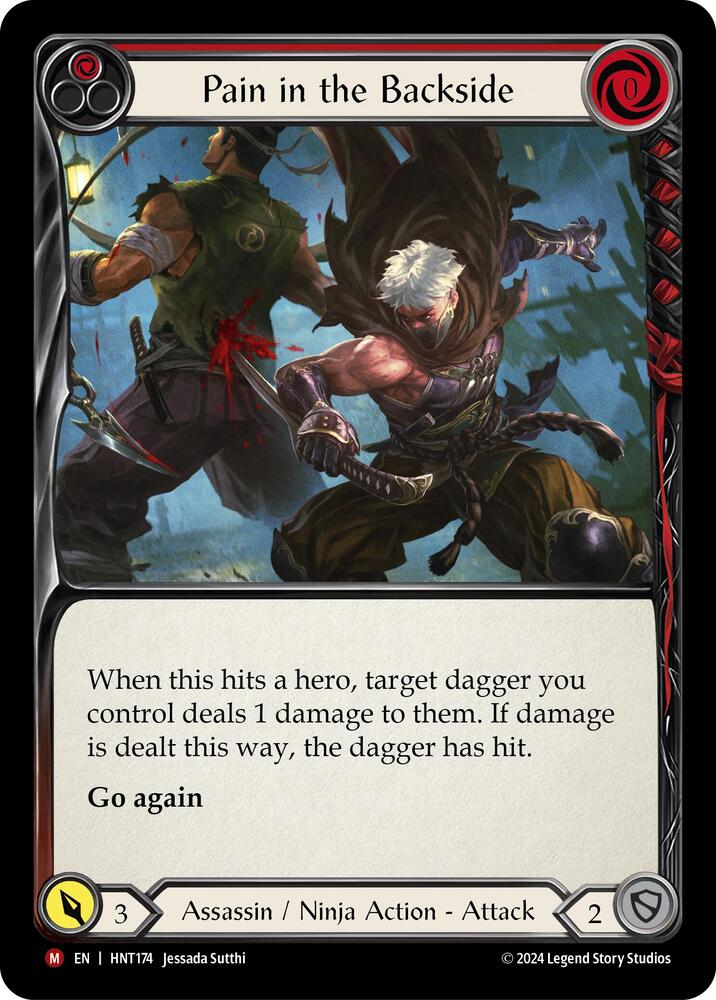 Pain in the Backside, The Hunted HNT174