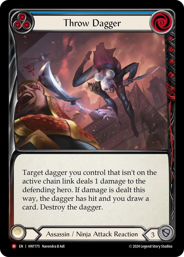 Throw Dagger, The Hunted HNT175