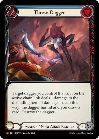 Throw Dagger, The Hunted HNT175