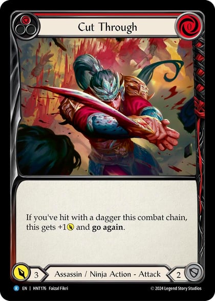 Cut Through (Red), The Hunted HNT176