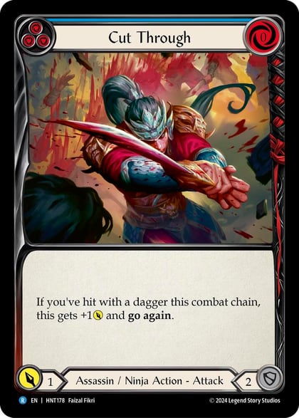 Cut Through (Blue), The Hunted HNT178