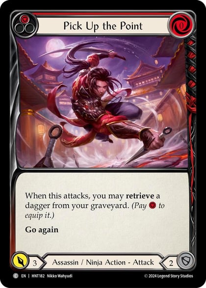Pick Up the Point (Red), The Hunted HNT182