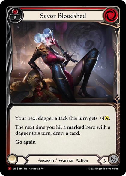 Savor Bloodshed, The Hunted HNT198