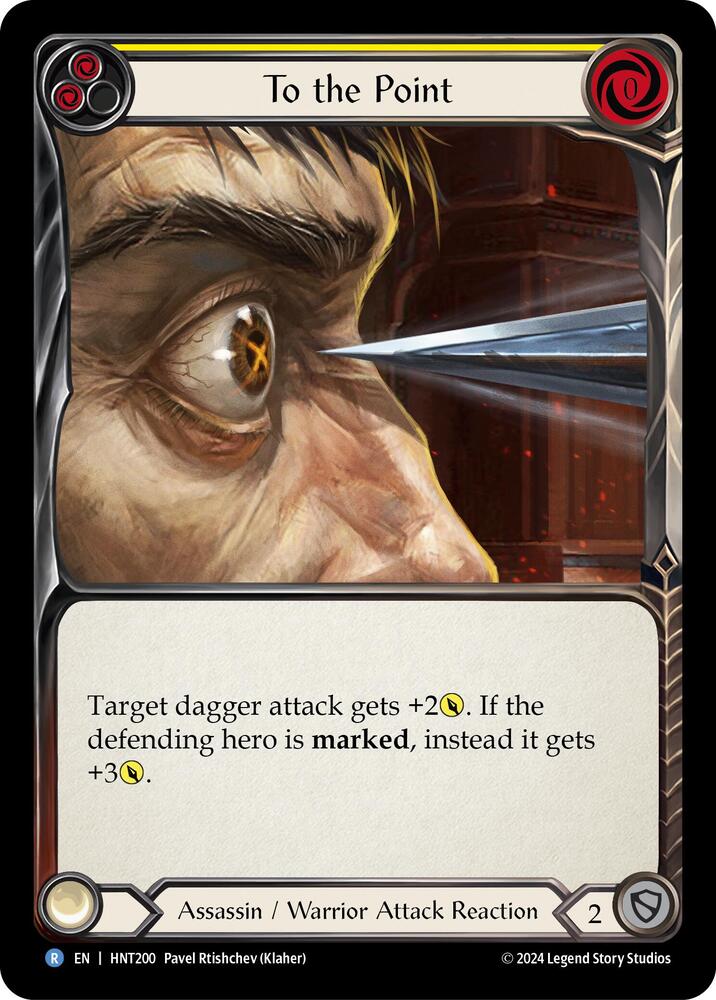 To the Point (Yellow), The Hunted HNT200