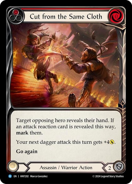 Cut from the Same Cloth (Red), The Hunted HNT202