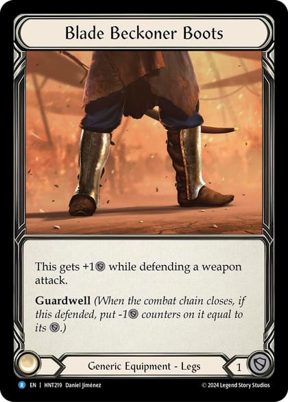 Blade Beckoner Boots, The Hunted HNT219