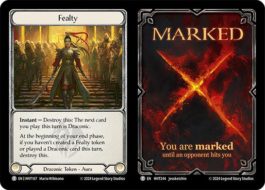 Marked // Fealty, The Hunted HNT244 // HNT167
