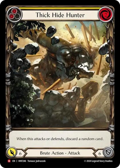 Thick Hide Hunter (Extended Art), The Hunted HNT246