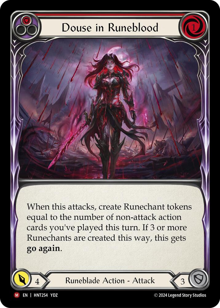 Douse in Runeblood, The Hunted HNT254