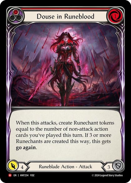 Douse in Runeblood, The Hunted HNT254