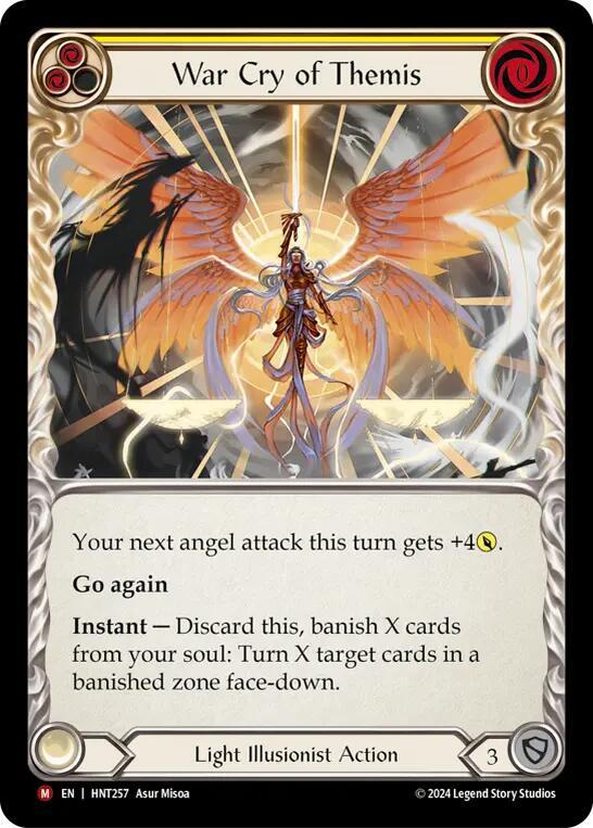 War Cry of Themis, The Hunted HNT257