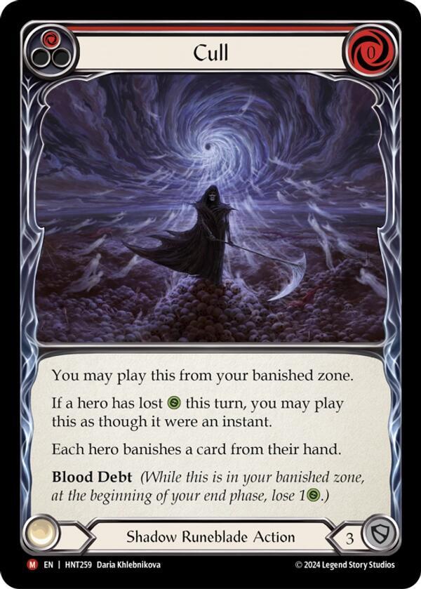 Cull, The Hunted HNT259