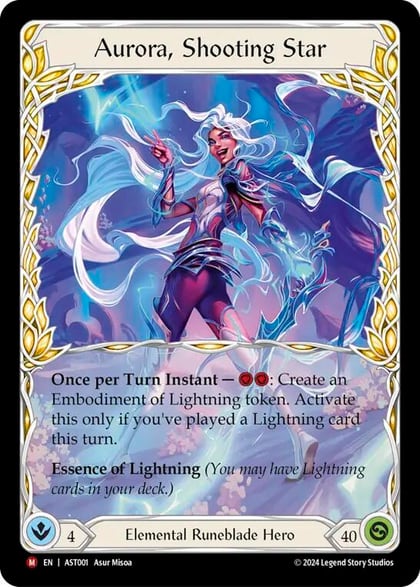 Aurora, Shooting Star, Armory Deck: Aurora AST001