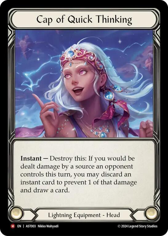 Cap of Quick Thinking, Armory Deck: Aurora AST003