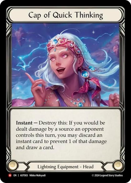 Cap of Quick Thinking, Armory Deck: Aurora AST003