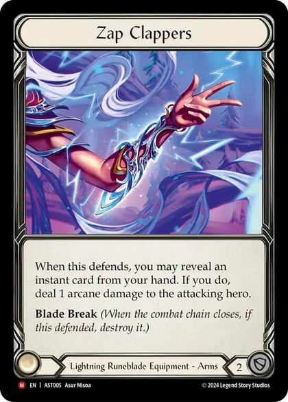 Zap Clappers, Armory Deck: Aurora AST005