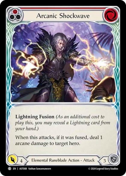 Arcanic Shockwave (Red), Armory Deck: Aurora AST008