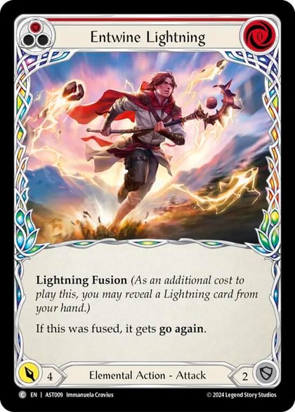 Entwine Lightning (Red), Armory Deck: Aurora AST009