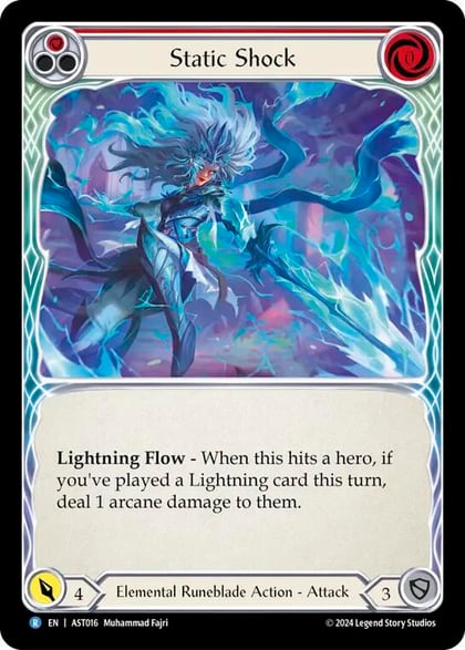 Static Shock (Red), Armory Deck: Aurora AST016