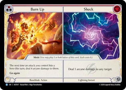 Burn Up // Shock, Armory Deck: Aurora AST017