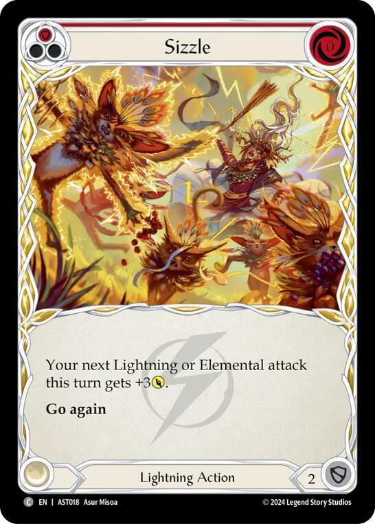 Sizzle (Red), Armory Deck: Aurora AST018