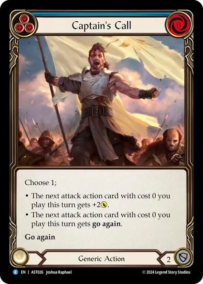 Captain's Call (Blue), Armory Deck: Aurora AST026
