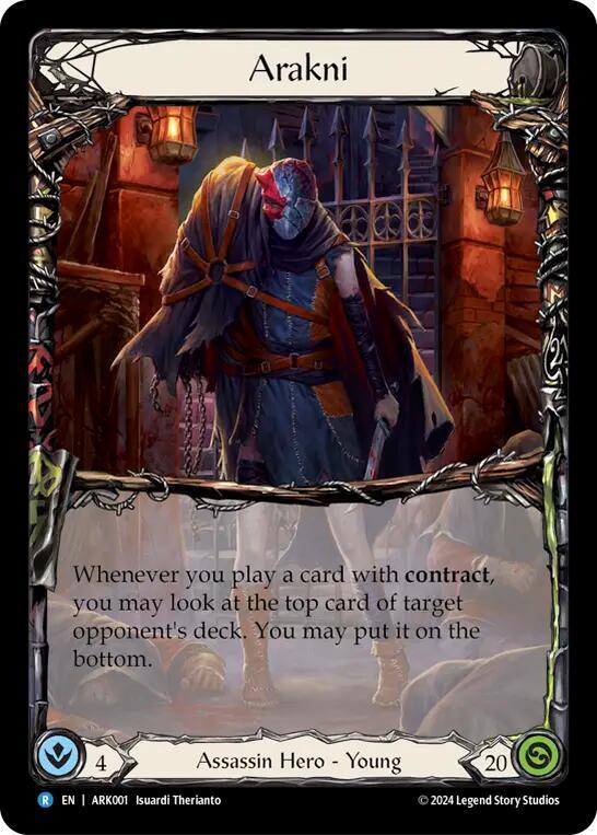 Arakni, Blitz Deck: The Hunted - Arakni ARK001