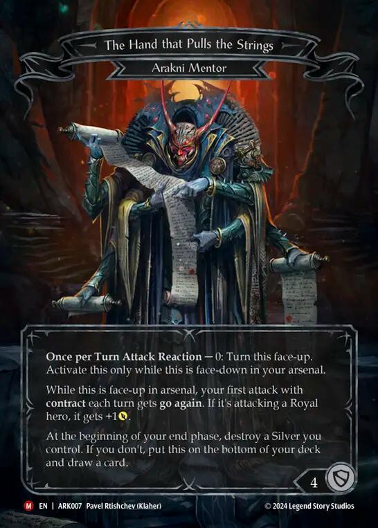 The Hand that Pulls the Strings, Blitz Deck: The Hunted - Arakni ARK007