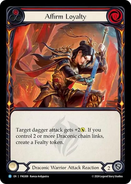 Affirm Loyalty (Red), Blitz Deck: The Hunted - Fang FNG009