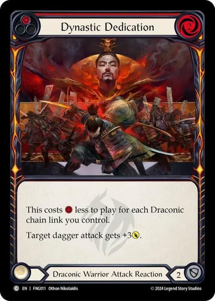 Dynastic Dedication (Red), Blitz Deck: The Hunted - Fang FNG011