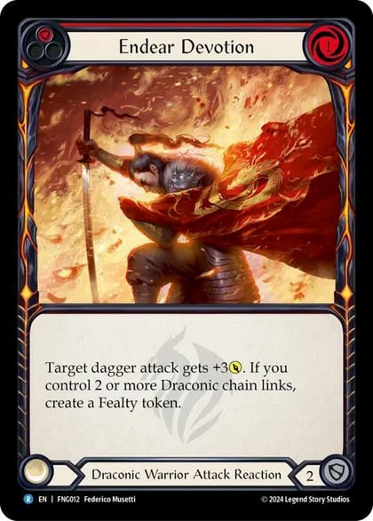 Endear Devotion (Red), Blitz Deck: The Hunted - Fang FNG012