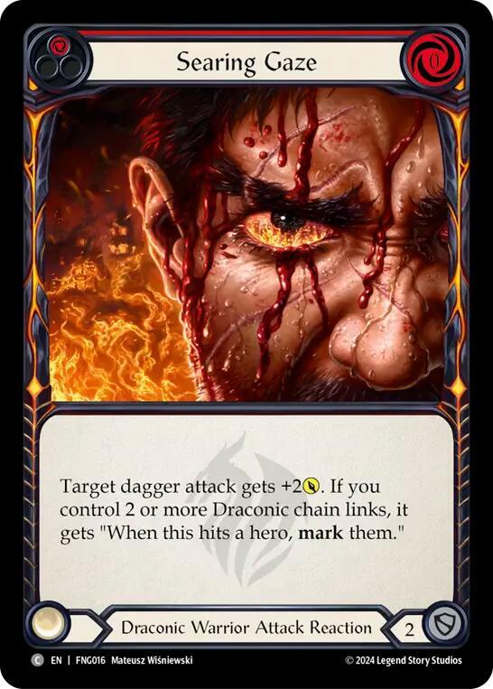 Searing Gaze (Red), Blitz Deck: The Hunted - Fang FNG016
