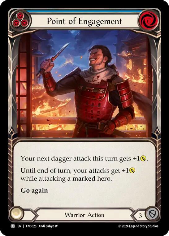 Point of Engagement (Blue), Blitz Deck: The Hunted - Fang FNG025