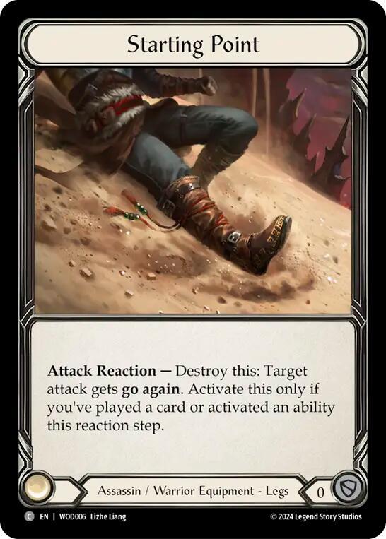 Starting Point, Blitz Deck: The Hunted - Arakni, Web of Deceit WOD006