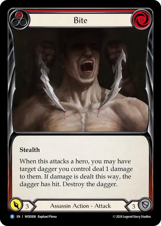 Bite (Red), Blitz Deck: The Hunted - Arakni, Web of Deceit WOD008