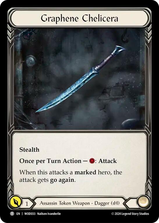 Graphene Chelicera, Blitz Deck: The Hunted - Arakni, Web of Deceit WOD033